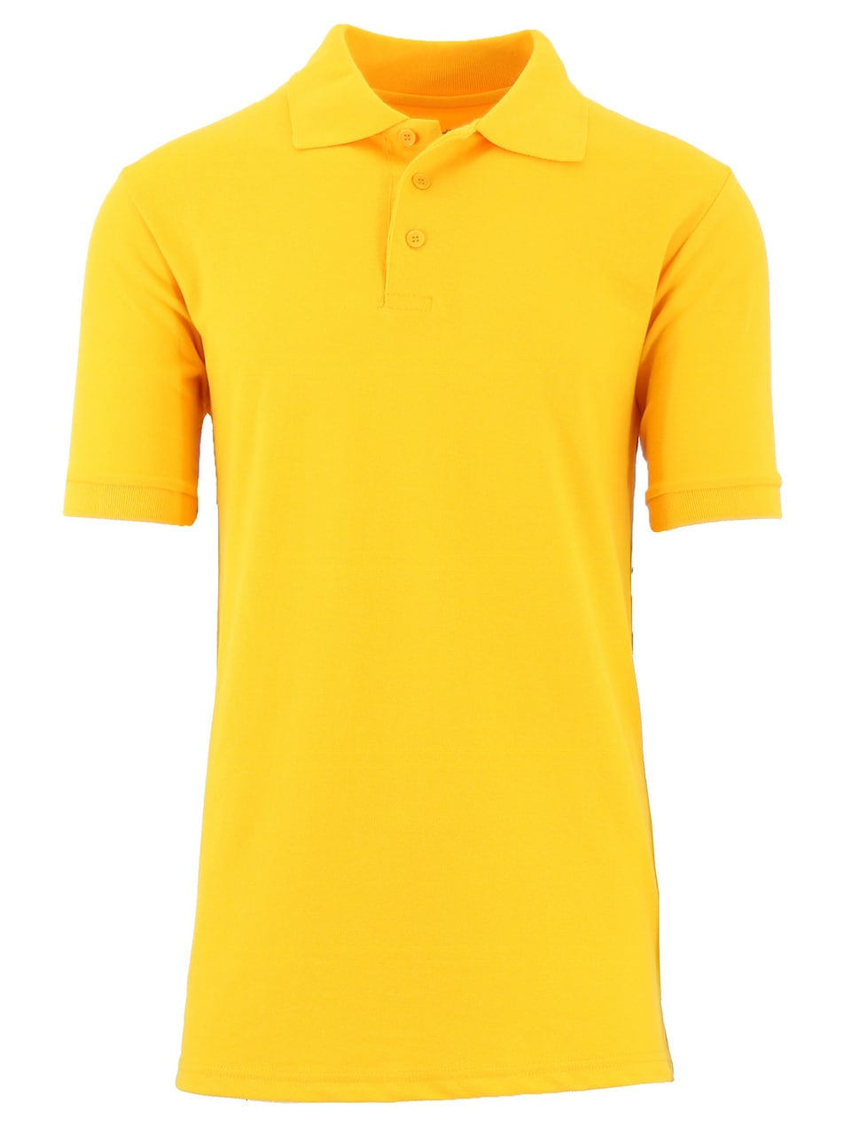 Galaxy by Harvic Short Sleeve Men's Pique Polo Shirt